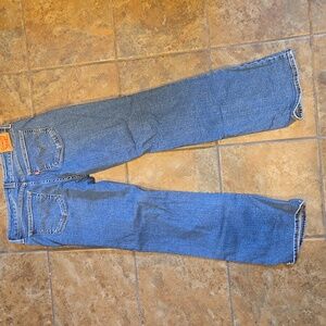 Classic Levi's Superlow Bootcut Jeans